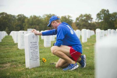 Wear Blue: Run to Remember Story, Seamus Donahue - Virtual Fitness Challenge Blog | Run The Edge