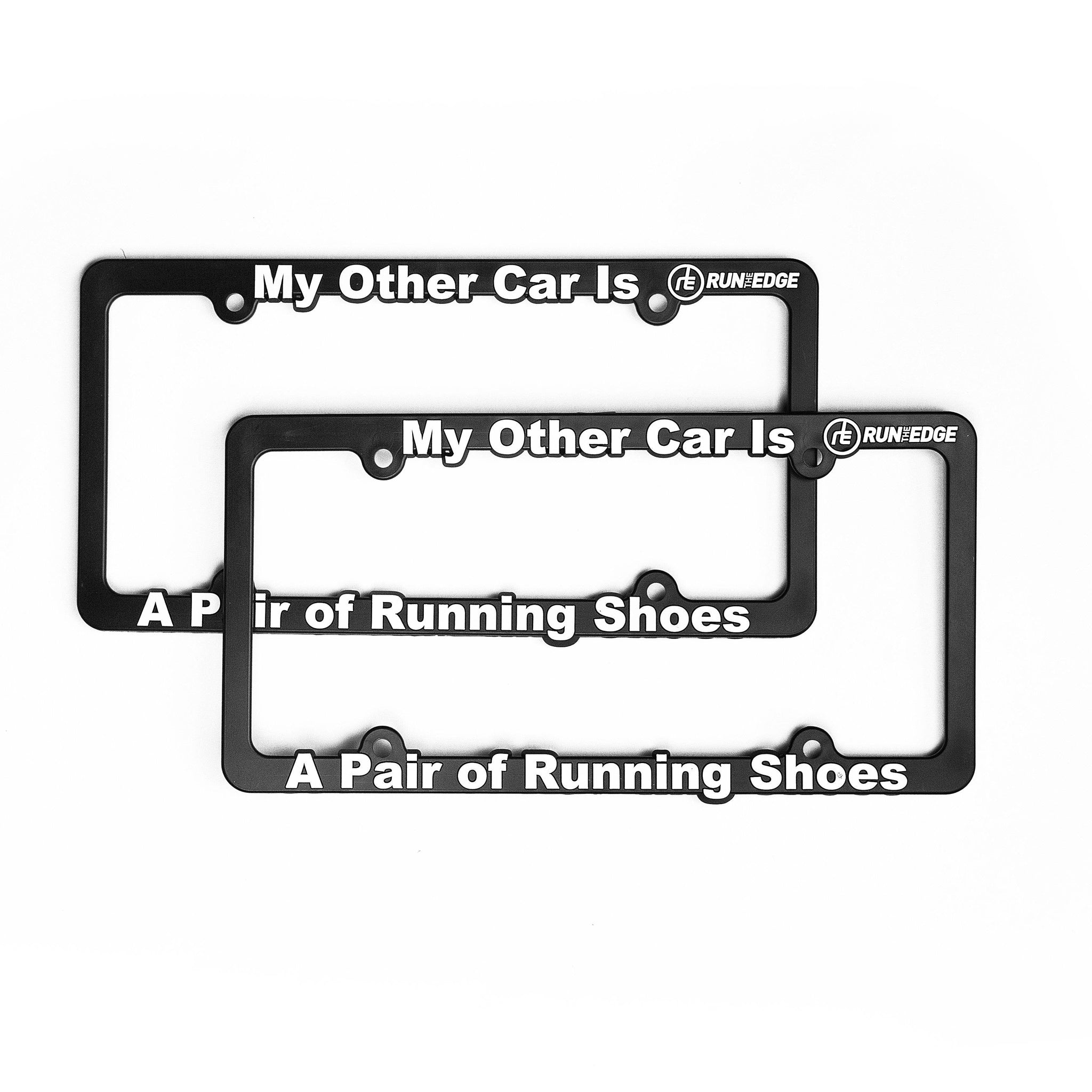 License Plate Frames - Virtual Fitness Challenge Collection | Run The Edge