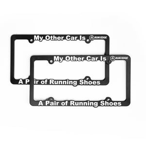 License Plate Frames - Virtual Fitness Challenge Collection | Run The Edge