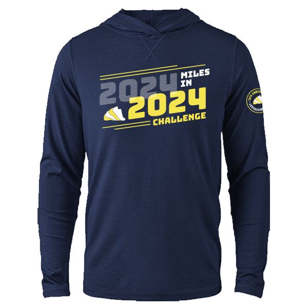 Lightweight Hoodie | Run The Year 2024