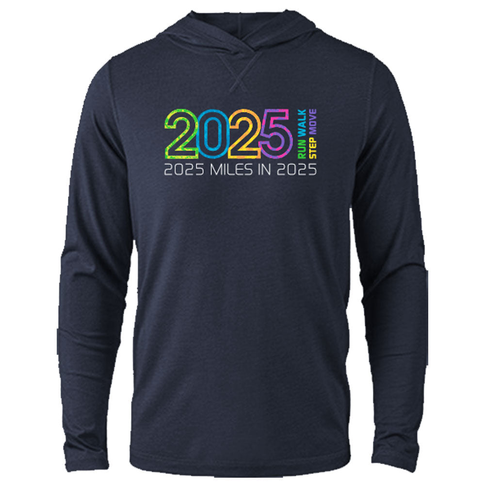2025 Miles in 2025 Lightweight Hoodie Run The Edge – Run The Edge®