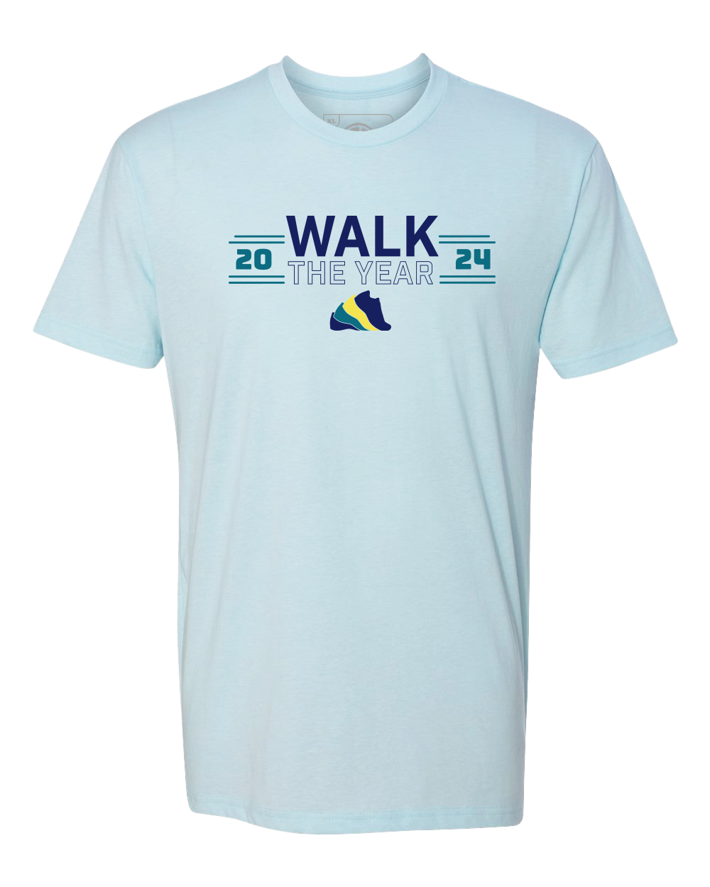 Lifestyle WALK Blended T-Shirt | Run the Year 2024