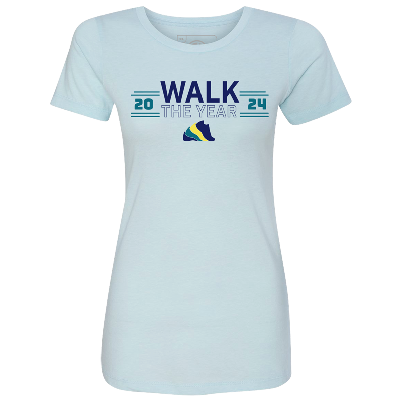 Lifestyle WALK Blended T-Shirt | Run the Year 2024