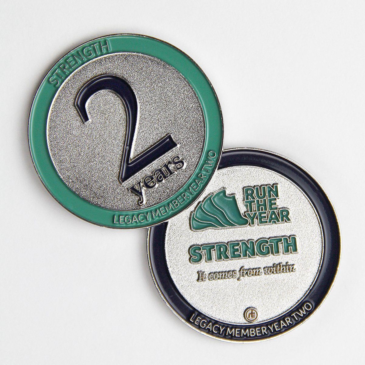 Legacy Coins Virtual Fitness Challenge Medals | Run The Edge