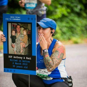 Amerithon Challenge Charity Partner, Wear Blue: Run to Remember - Virtual Fitness Challenge Blog | Run The Edge