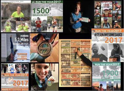 'Tis The Season For Accomplishing Goals! - Virtual Fitness Challenge Blog | Run The Edge