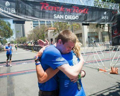 Wear Blue: Run to Remember Story, Teresa Maggart - Virtual Fitness Challenge Blog | Run The Edge