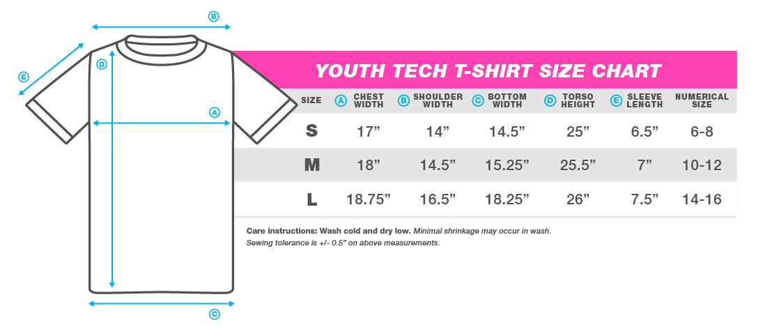 2026 Kids Tech Shirt