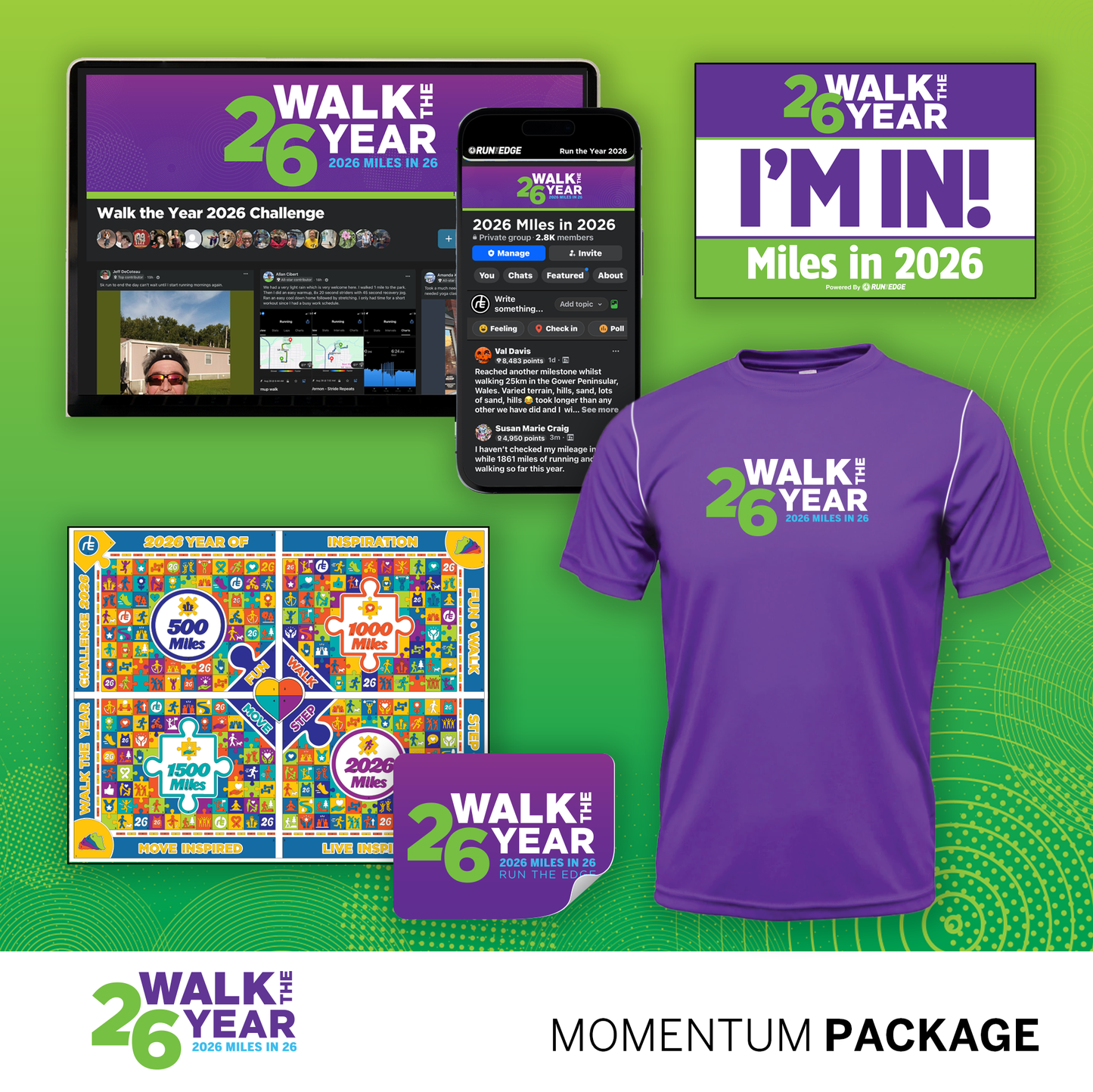 Walk the Year Momentum Package 2026