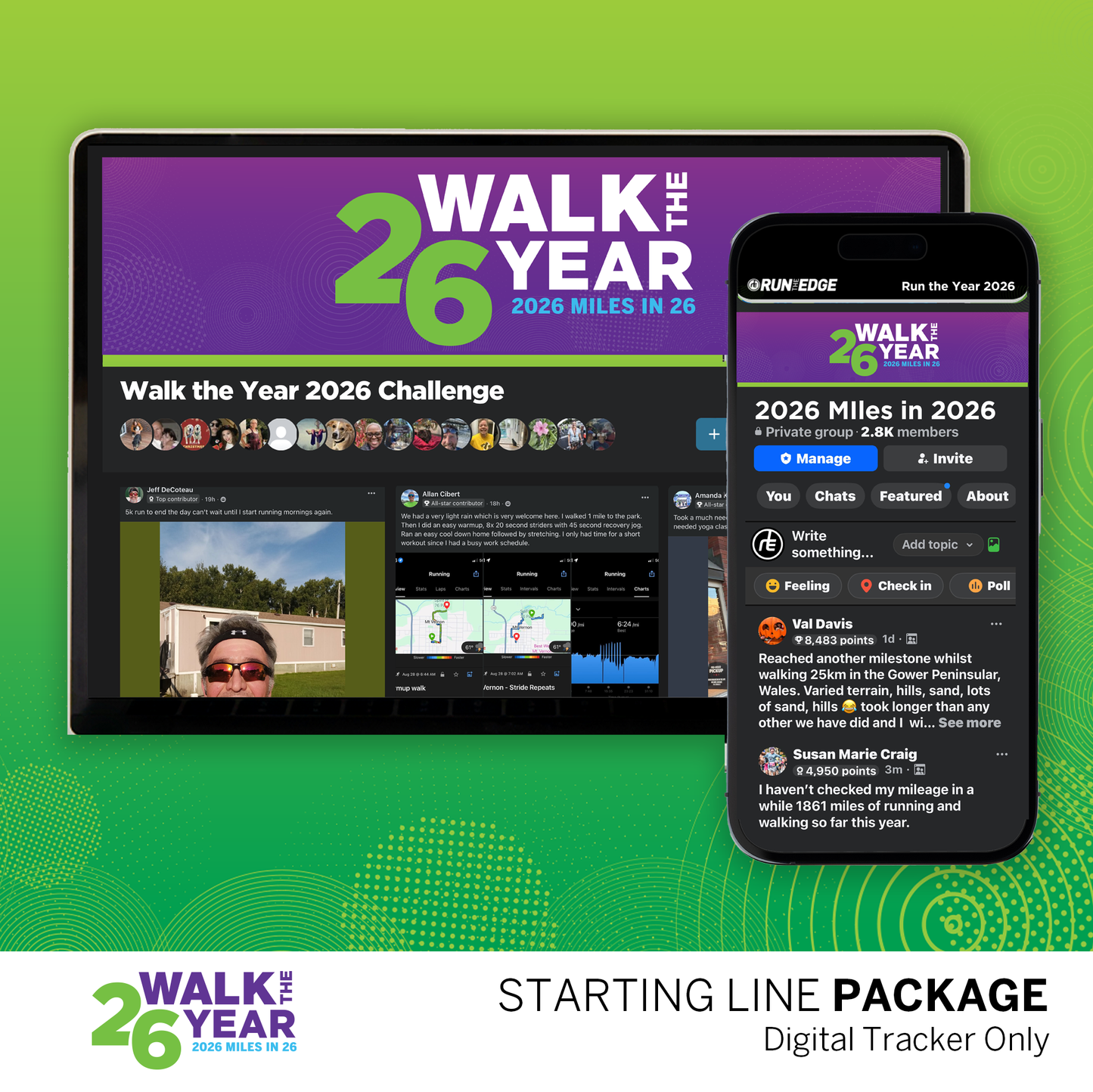 Walk the Year Starting Line Package 2026