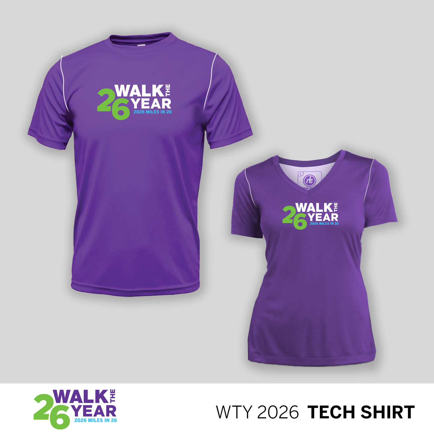 2026 Walk the Year Tech Shirt