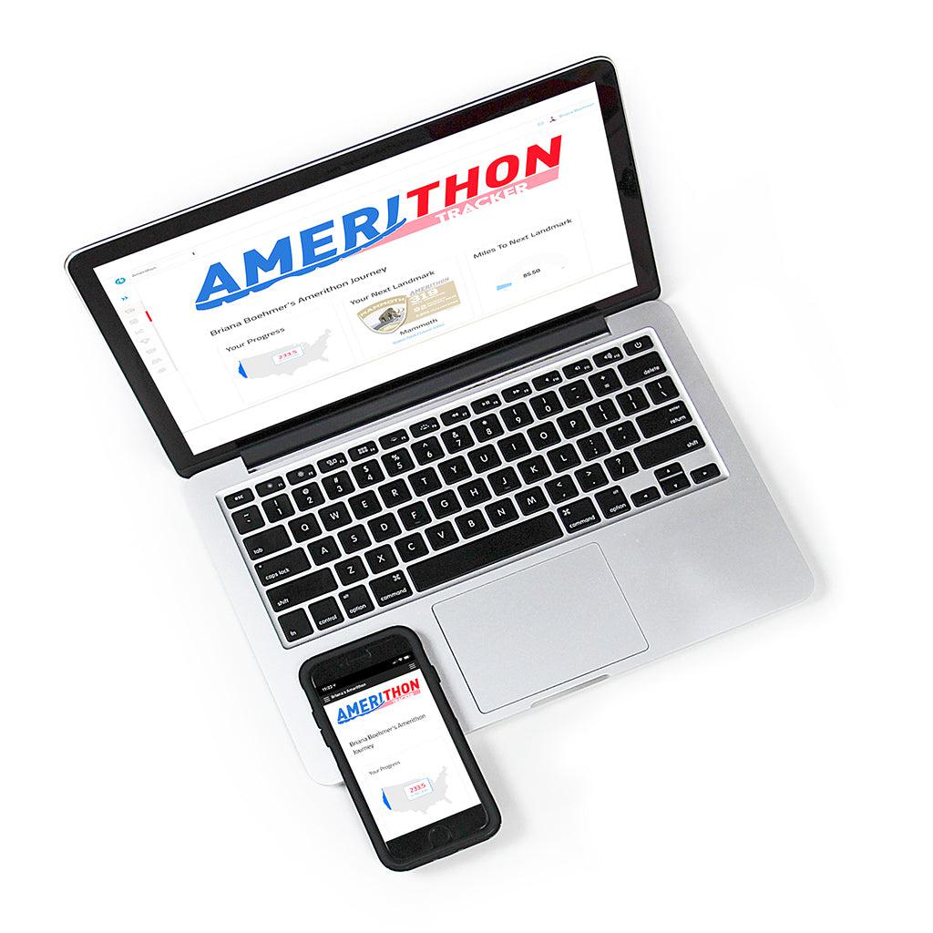 Amerithon Challenge: Basic Registration Virtual Fitness Challenge Registrations | Run The Edge
