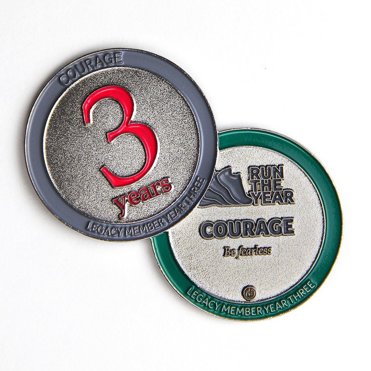 Legacy Coins Virtual Fitness Challenge Medals | Run The Edge