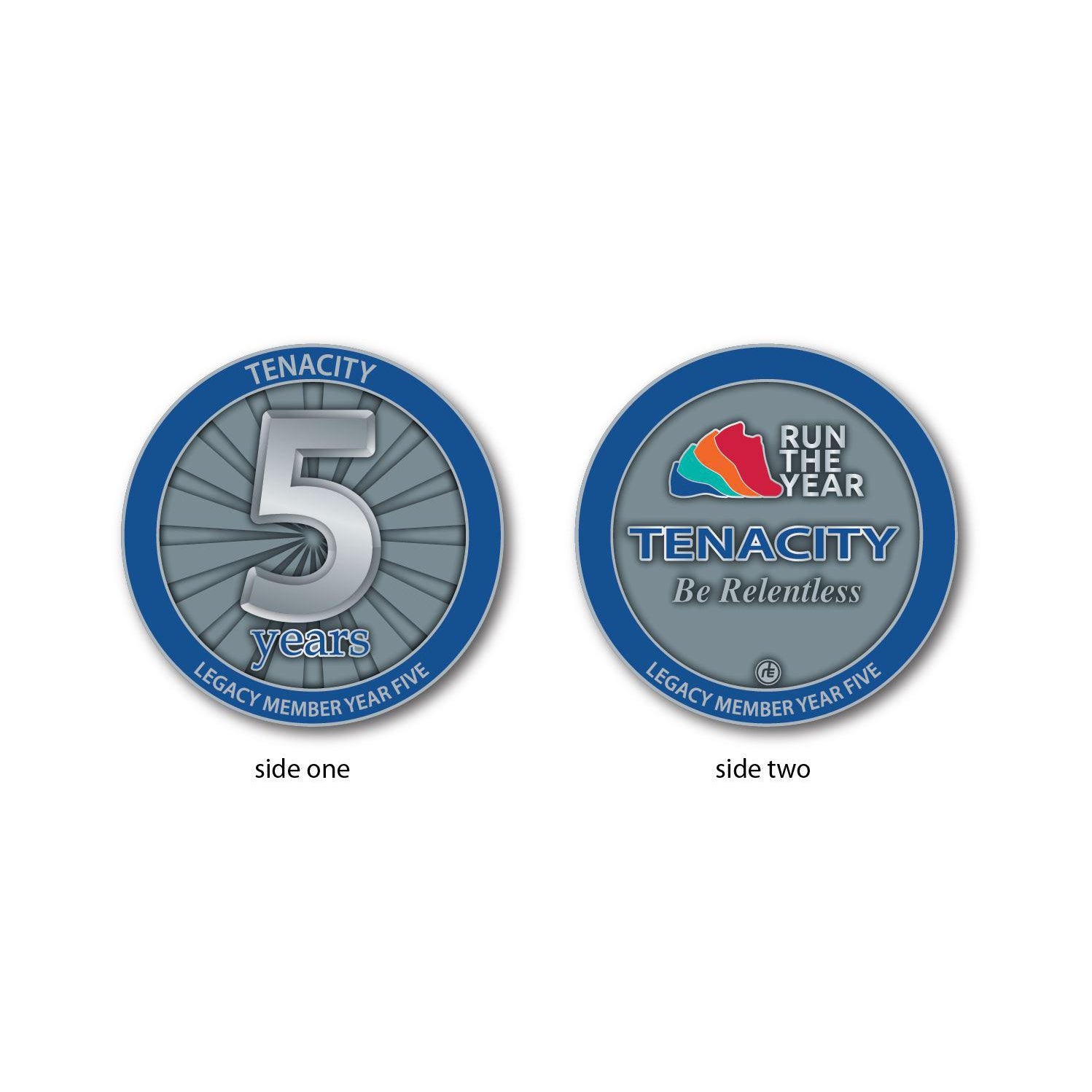 Legacy Coins Virtual Fitness Challenge Medals | Run The Edge