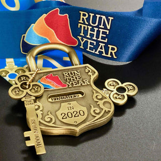 Run The Year 2020 Medal Only (No Registration!) Virtual Fitness Challenge | Run The Edge
