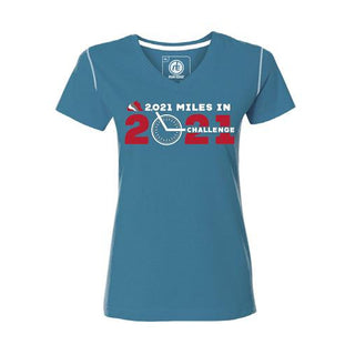 Run The Year 2021 Short Sleeve Tech-T Virtual Fitness Challenge Shirts | Run The Edge