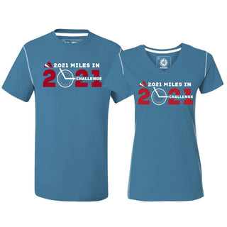 Run The Year 2021 Short Sleeve Tech-T Virtual Fitness Challenge Shirts | Run The Edge