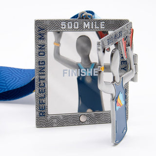 Run The Year 2023 Virtual Fitness Challenge 500 Medal | Run The Edge
